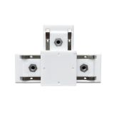 EL-TC 1 COLOUR SERIES T-CONNECTOR FOR RAIL WHITE