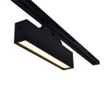 SÍNES LÁMPATEST K30 4-LINES 12W 120&degCCT FEKETE