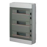 EC620 SURFACE MOUNT. ENCLOSURE 54 MOD. (3X18) IP65