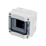 ELM-HK05 MŰANYAG FALON KÍVÜLI ELOSZTÓDOBOZ 5 MODULOS, IP55
