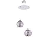 11282 ANDREA PENDANT 2ХЕ27 CHROME