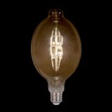 LED VINTAGE IZZÓ SZABÁLYOZHATÓ 8W E27 2800-3200K ARANY D185