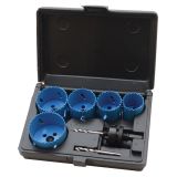 7PCS BI-METAL HOLE SAW SET