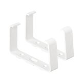 EL02-410 PVC CLIPS FOR FLAT DUCTS 110x55,2 PCS SET