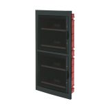 EC630 FLUSH MOUNT. ENCLOSURE 72 MOD. (4X18) BLACK