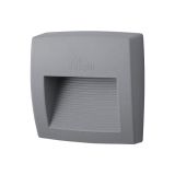 LORENZA 150 LED FALI LÁMPA 3.5W CCT  IP55 SZÜRKE