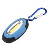 ELEMES LED KÉZI LÁMPA MÁGNESSEL ÉS KARABINERREL KÉK