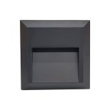 GRF52 LED KÜLTÉRI HOMLOKZATI LÁMPA 1.5W 4000K IP65 SÖTÉT SZÜRKE