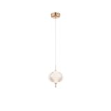 AMARO LED PENDANT 12W 3000K, GOLD