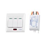 RF REMOTE CONTROL SWITCH THREE CHANNELS