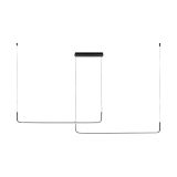 ZUMA LINE LED PENDANT RIKE 2023199-BK 40W CCT BL