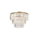 ZUMA LINE CEILING TIFANNY P17127-4-GD 4XE14 GOLD