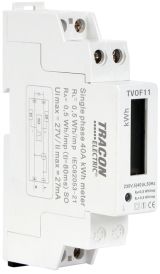 LCD kijelzésű fogyasztásmérő,közvetlen, 1 fázisú, 1 modul