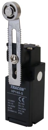 Helyzetkapcsoló, lengőkar-görgő, tömszelencével