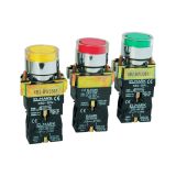 BEÉPÍTHETŐ NYOMÓGOMB BW 3471 110V PIROS