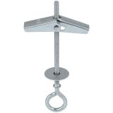 TOGGLE ANCHOR O-HOOK Wkret-met BM M4X75 2pcs/bl