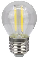 COG LED gömb fényforrás, átlátszó
