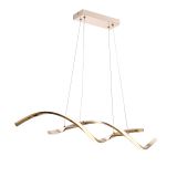 TINA LED PENDANT 28W 3000K, FRENCH GOLD