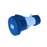 EC690 STRAIGHT SOCKET 63A IP67 1P+N+E 220-240V