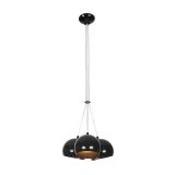 PEARL FÜGGESZTÉK 3XE27 FEKETE/ARANY
