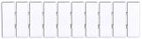 Jelölőlapka TSKA, TSKB sorozatkapocshoz, (10 modul), W=4mm
