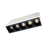 SURFACE LINEAR LIGHT EL-14 10W 4000K, WHITE & BLACK