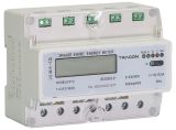LCD kijelzésű fogyasztásmérő,közvetlen, MODBUS, 3F, 7 modul