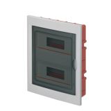 EC630 FLUSH MOUNT. ENCLOSURE 24 MOD. (2X12) WHITE
