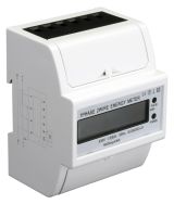 LCD kijelzésű egyfázisú áramváltós fogyasztásmérő