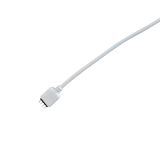 4PIN CSATLAKOZÓ 20 CM-ES KÁBELLEL, NŐ, FEHÉR
