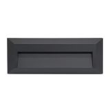 GRF02 LED KÜLTÉRI HOMLOKZATI LÁMPA 1.8W 4000K IP65 SÖTÉT SZÜRKE