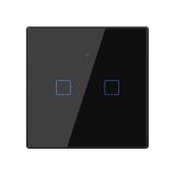 WI-FI SMART TOUCH EU 2 GANG 1 WAY SWITCH WHITE