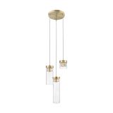 ZUMA LINE PENDANT GEM P0389-03D-0FD2 3XG9 D31 BRON