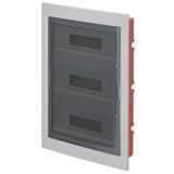 EC630 FLUSH MOUNT. ENCLOSURE 54 MOD. (3X18) WHITE
