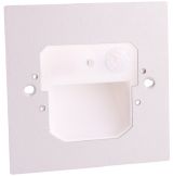 LED süllyesztett fali lámpatest, mozgásérz, áll. színhőm.