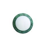 RITA CEILING FIXTURE 1XE27 IP66 ANTIQUE GREEN