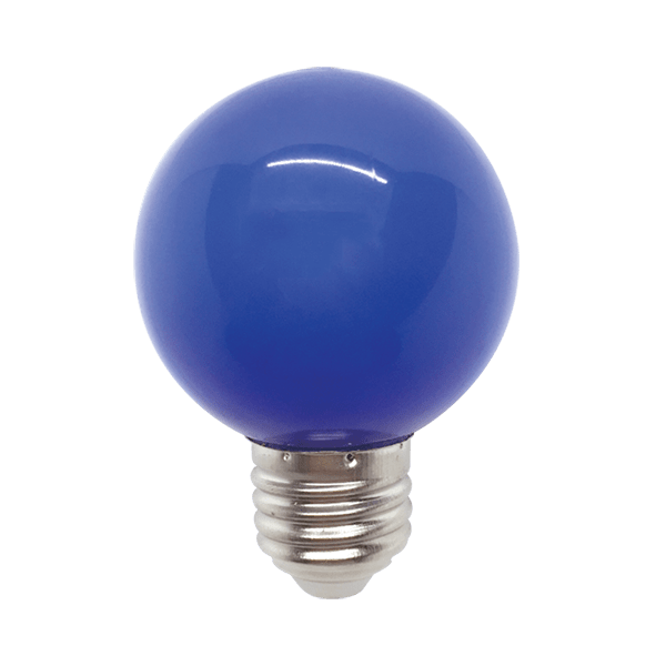 LED IZZÓ GLOBE G60 3W E27 KÉK